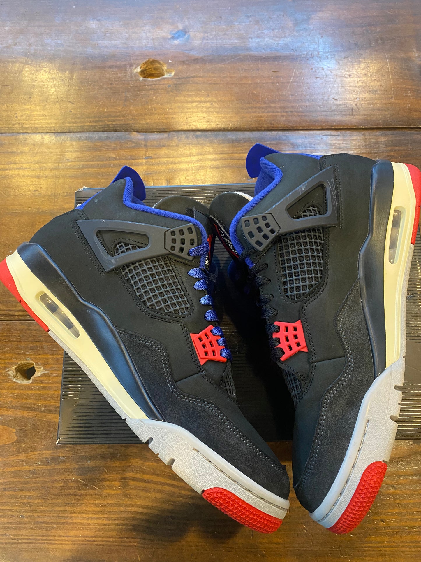 Jordan 4 Retro Rare Air White Lettering PRE OWNED