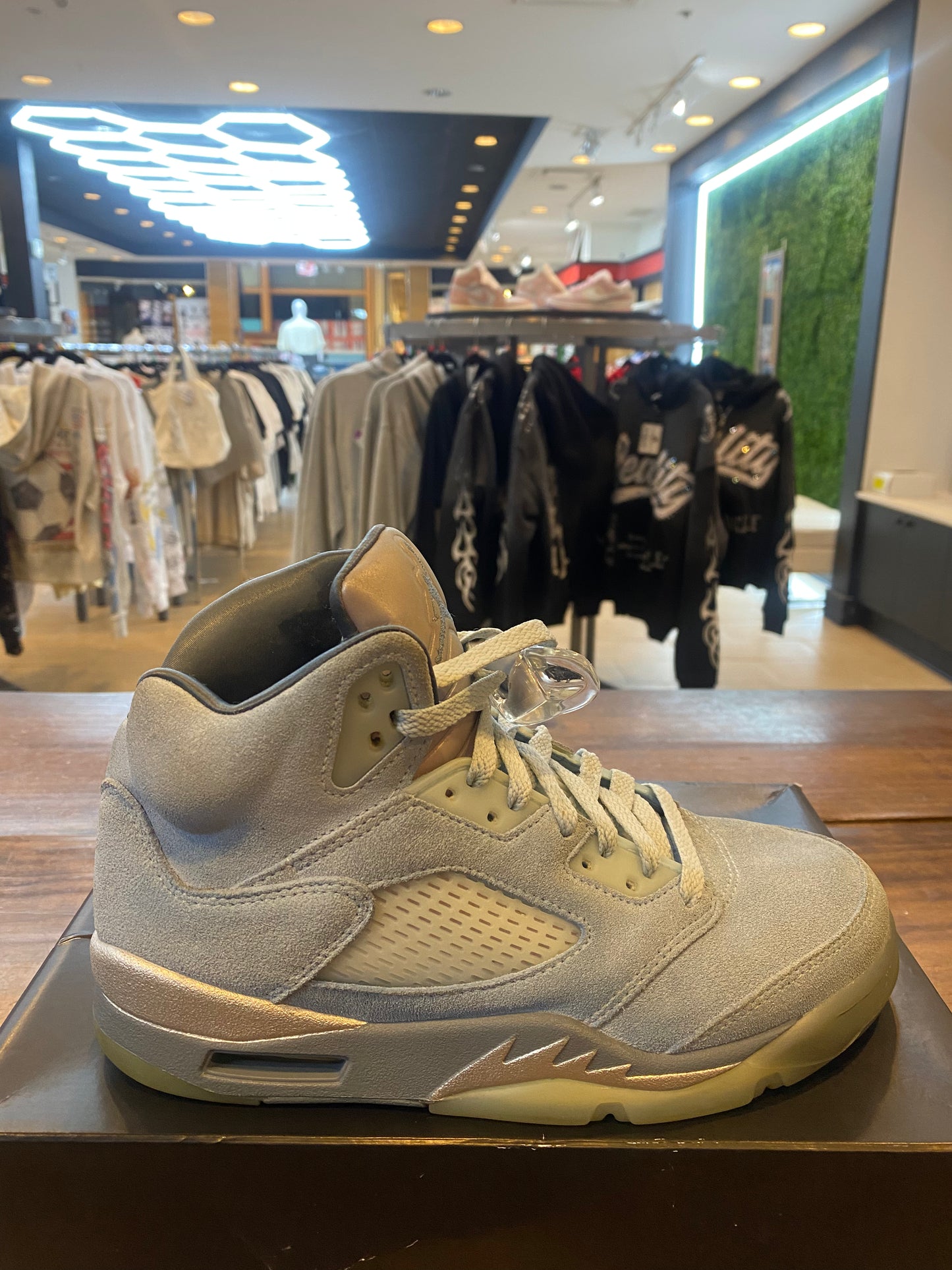 Wmns Jordan 5 Retro Blue Bird PRE OWNED