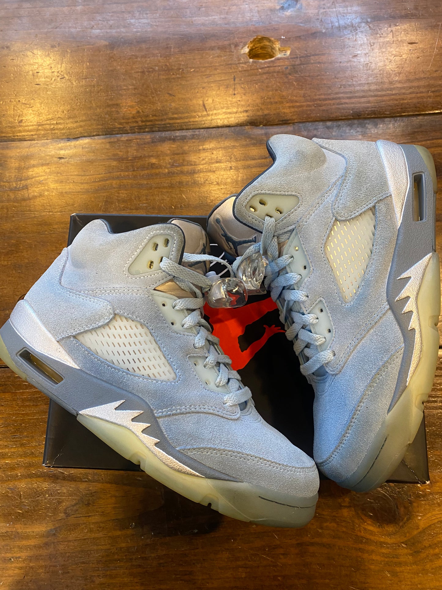 Wmns Jordan 5 Retro Blue Bird PRE OWNED