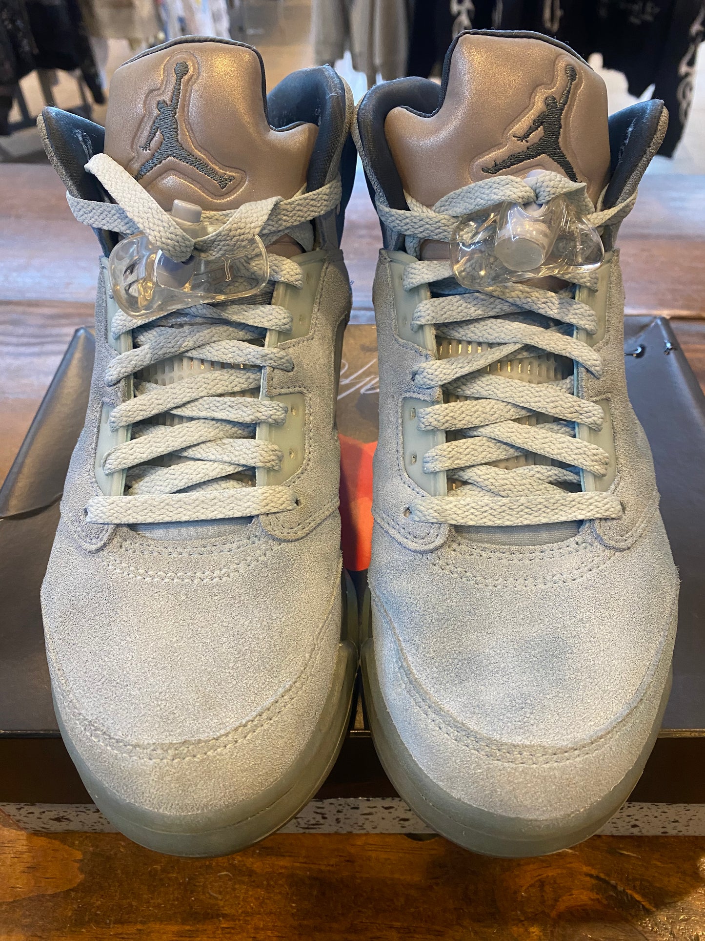 Wmns Jordan 5 Retro Blue Bird PRE OWNED