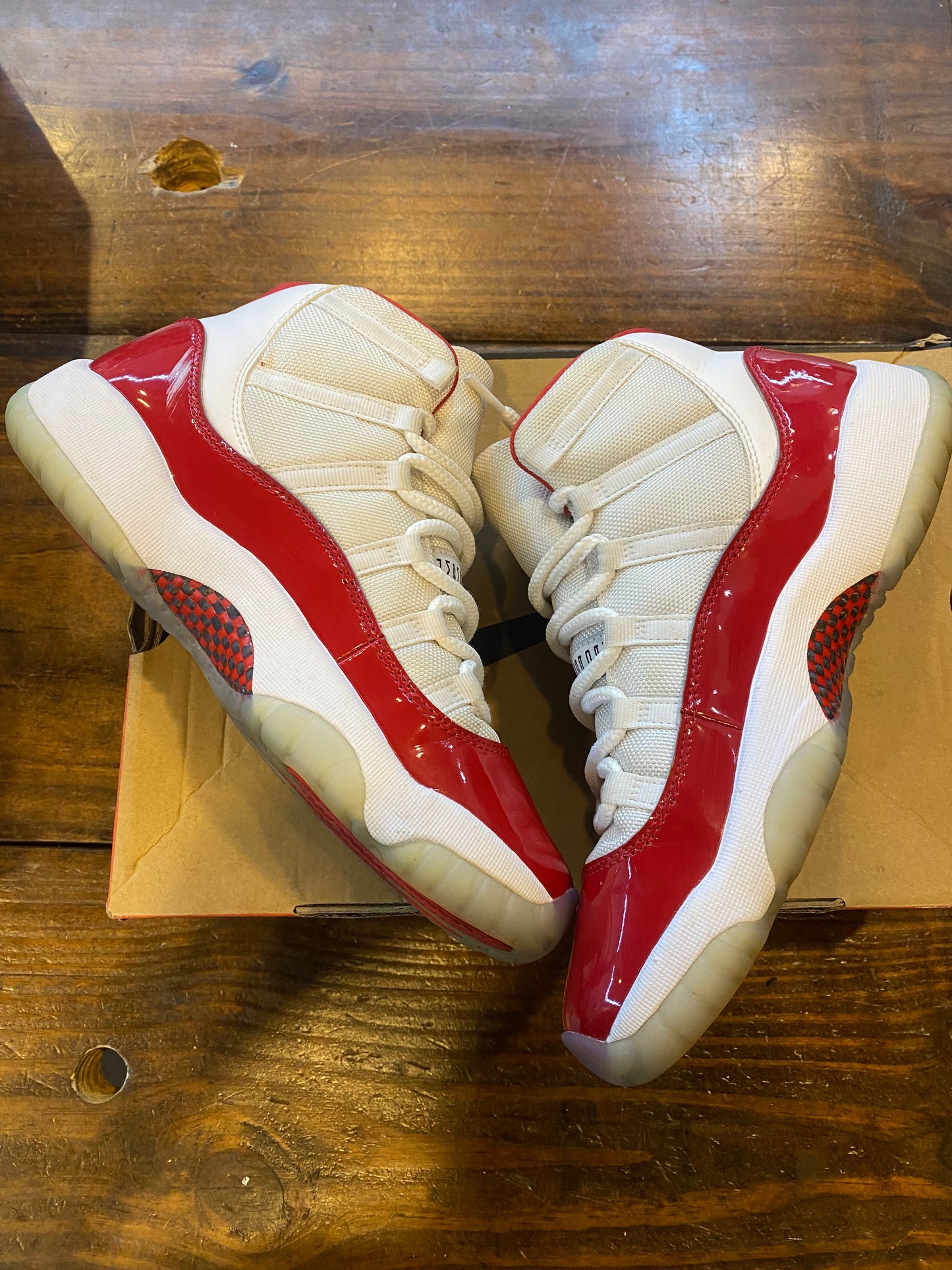 Jordan 11 Retro GS Cherry PRE OWNED