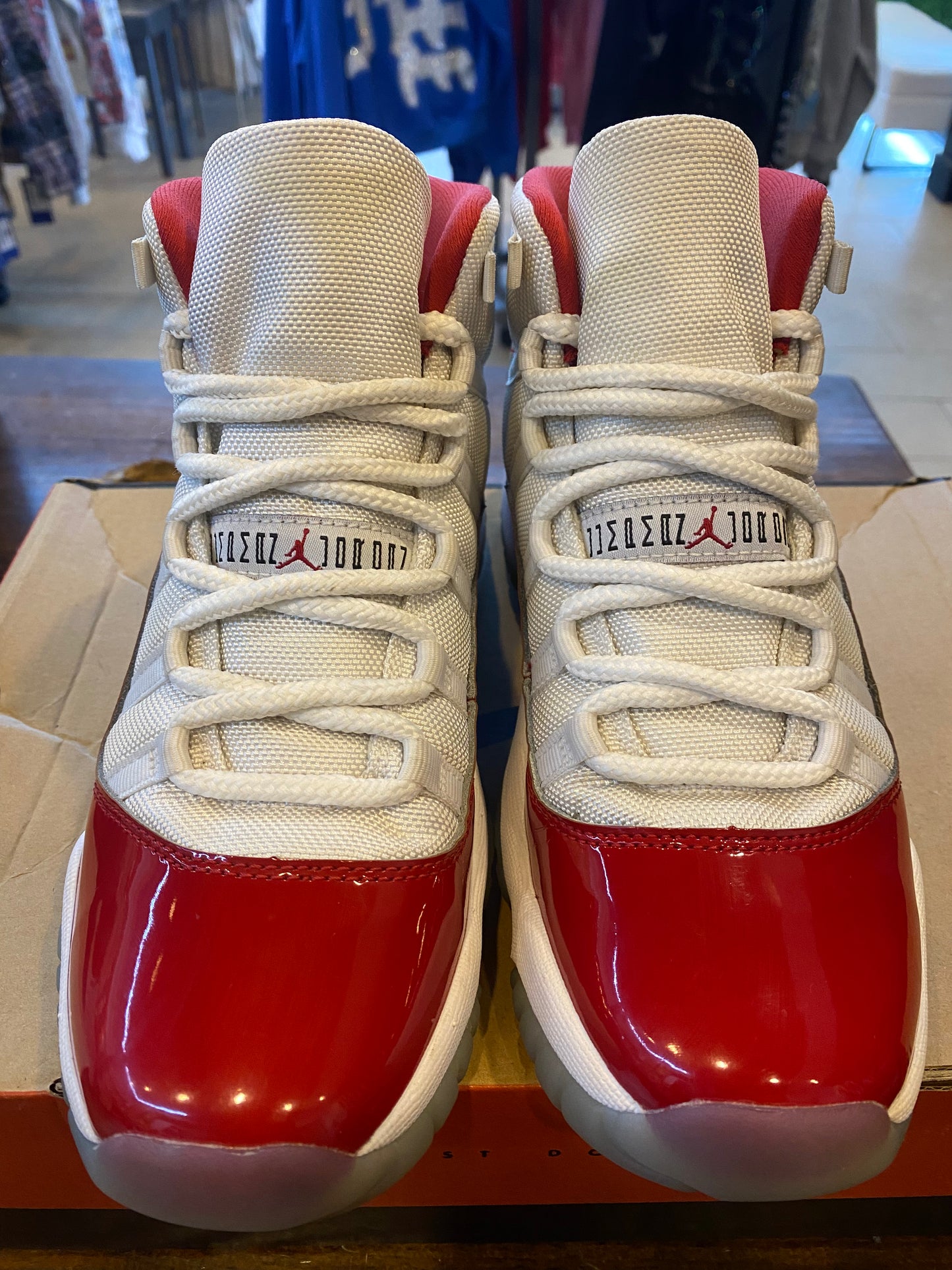 Jordan 11 Retro GS Cherry PRE OWNED