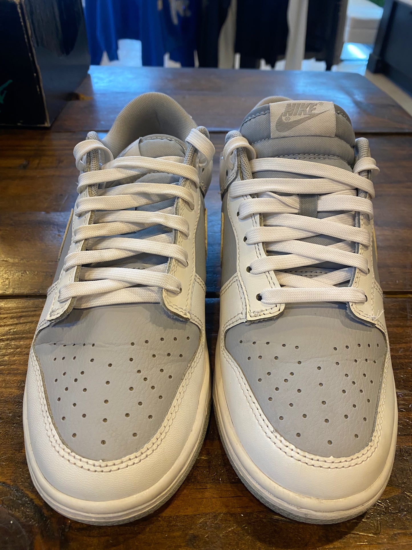 Dunk Low White Neutral Grey PRE OWNED