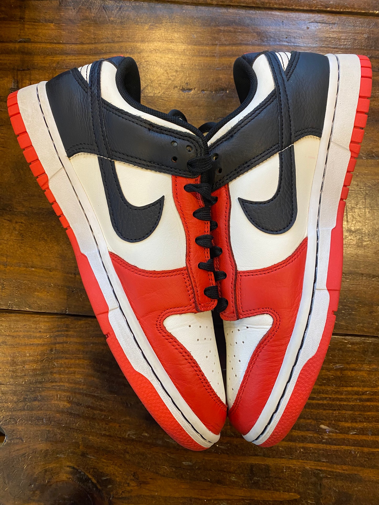 NBA X Dunk Low EMB 75th Anniversary Bulls PRE OWNED