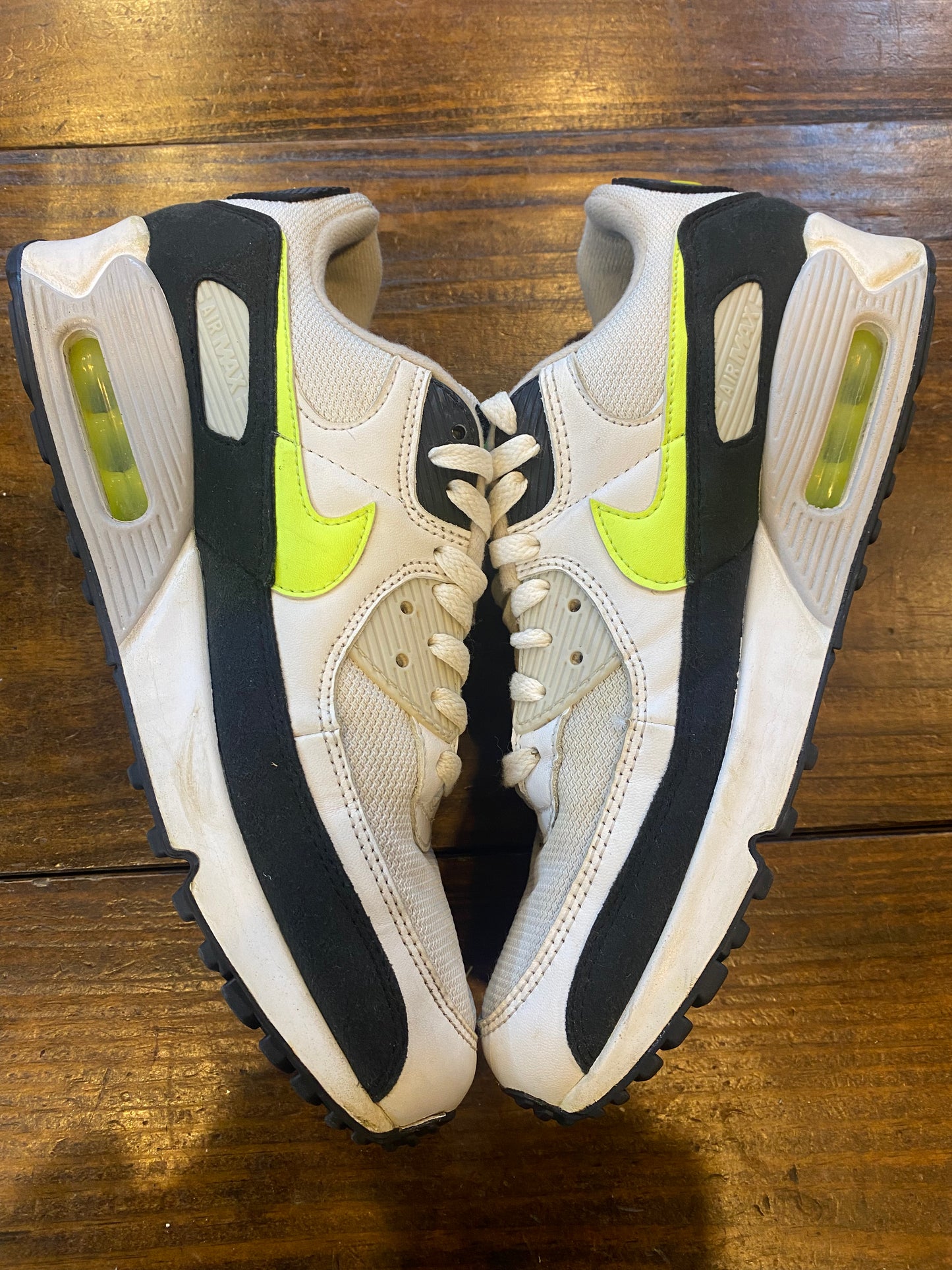 Air Max 90 White Hot Lime PRE OWNED