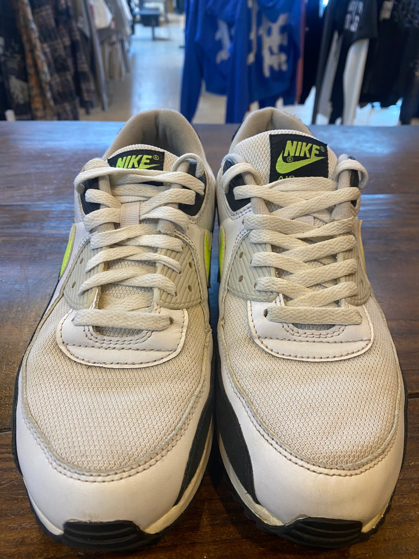 Air Max 90 White Hot Lime PRE OWNED