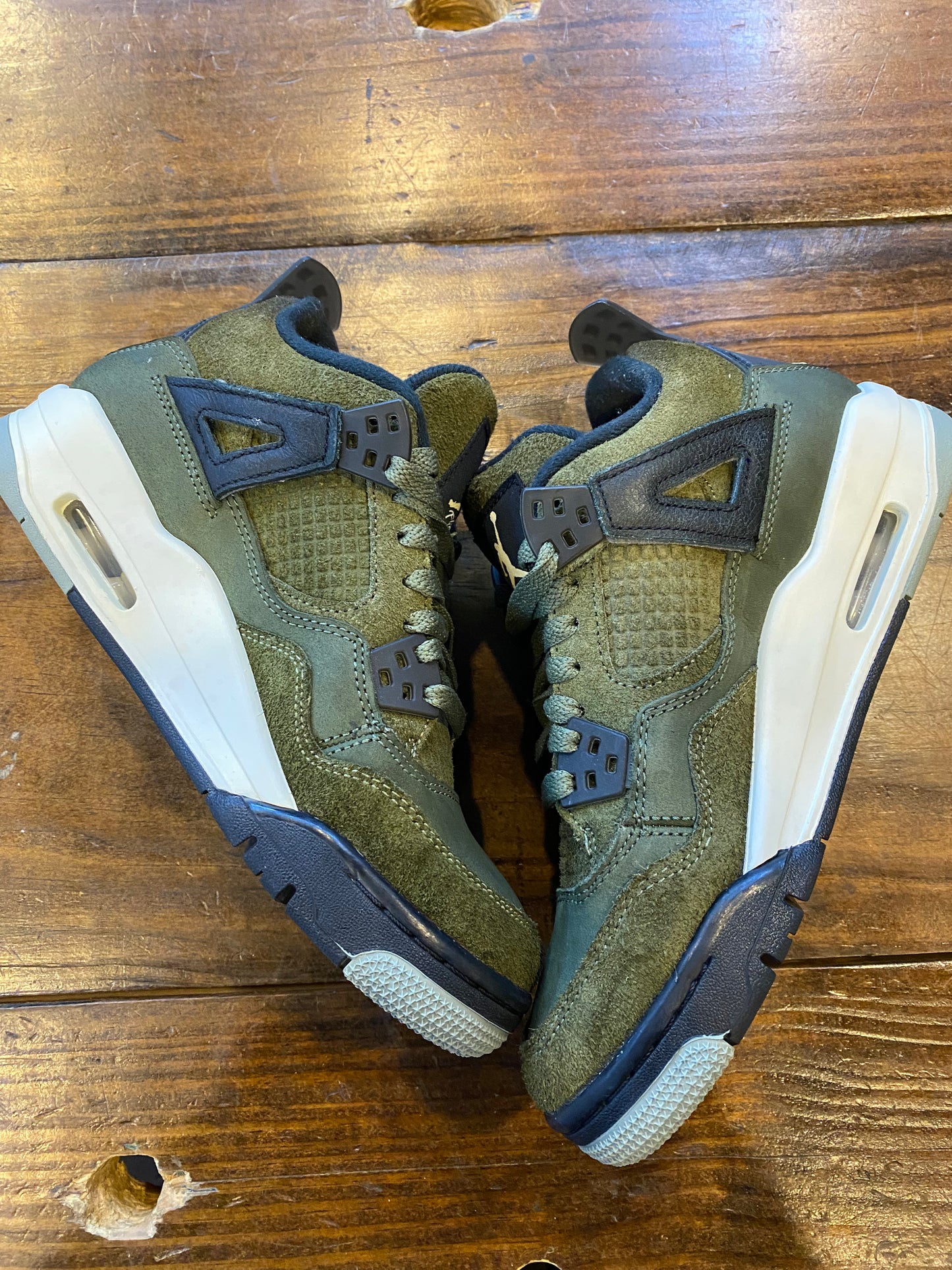 Jordan 4 Retro SE Craft GS Olive PRE OWNED