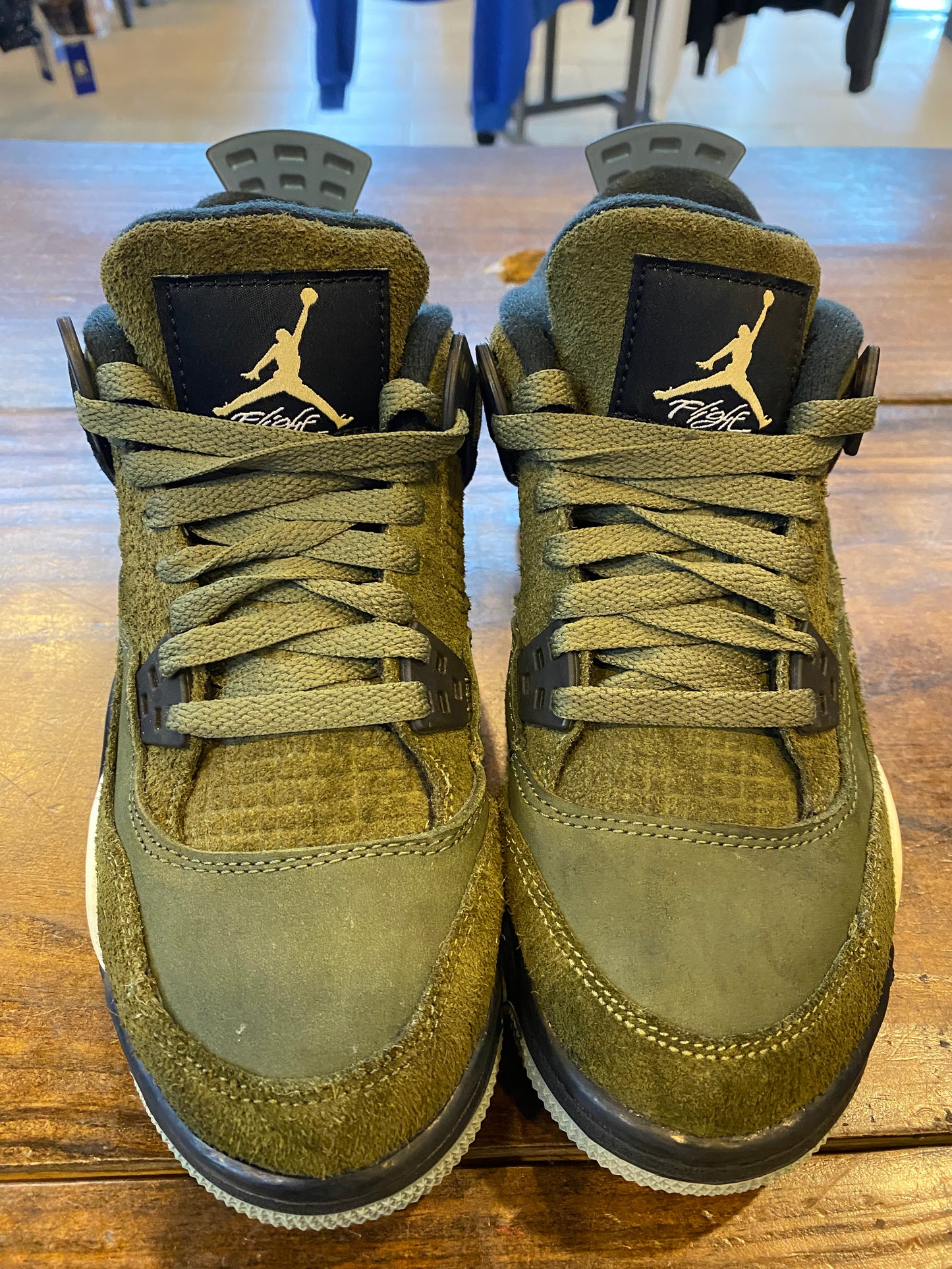 Jordan 4 Retro SE Craft GS Olive PRE OWNED