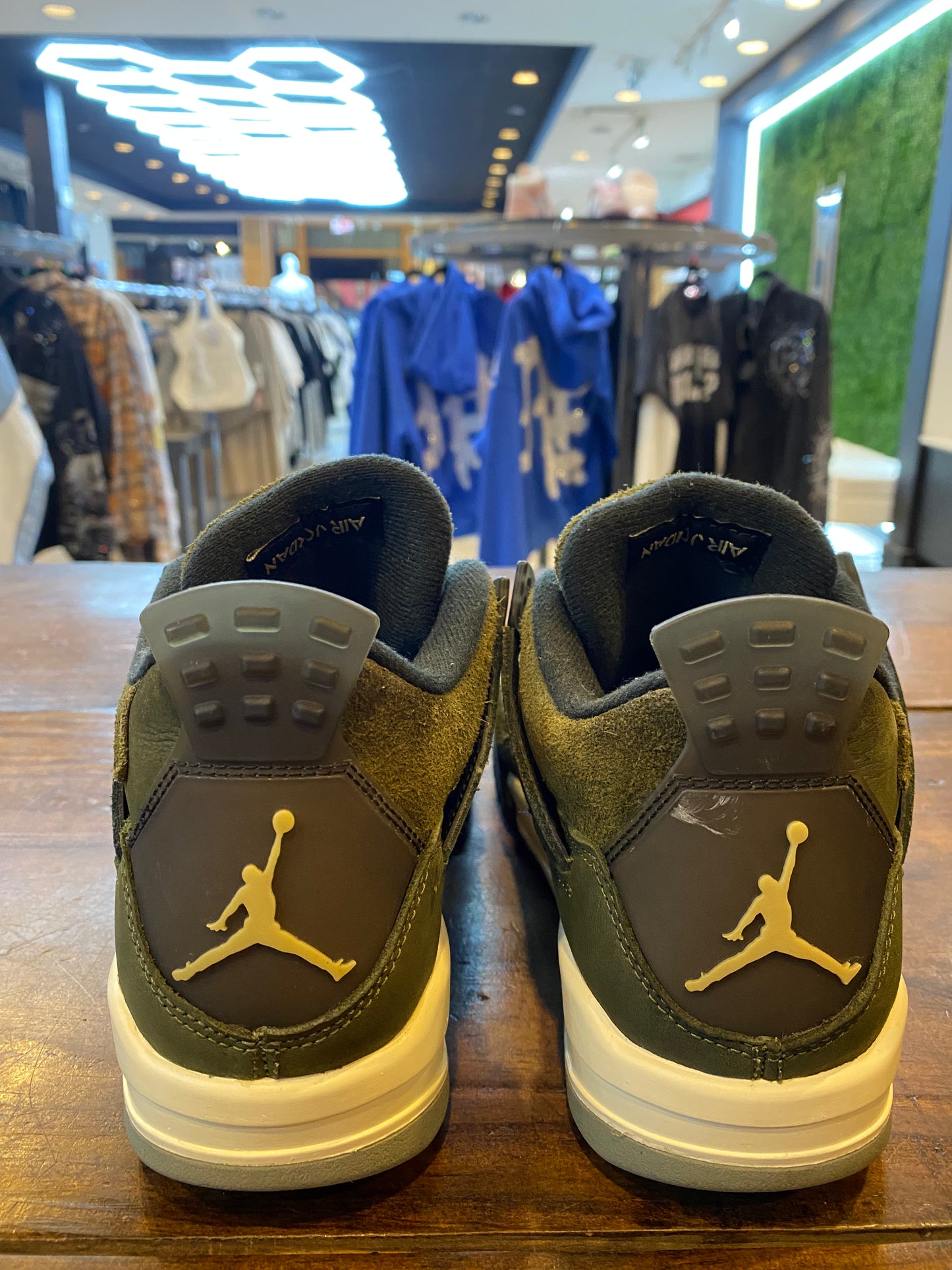 Jordan 4 Retro SE Craft GS Olive PRE OWNED