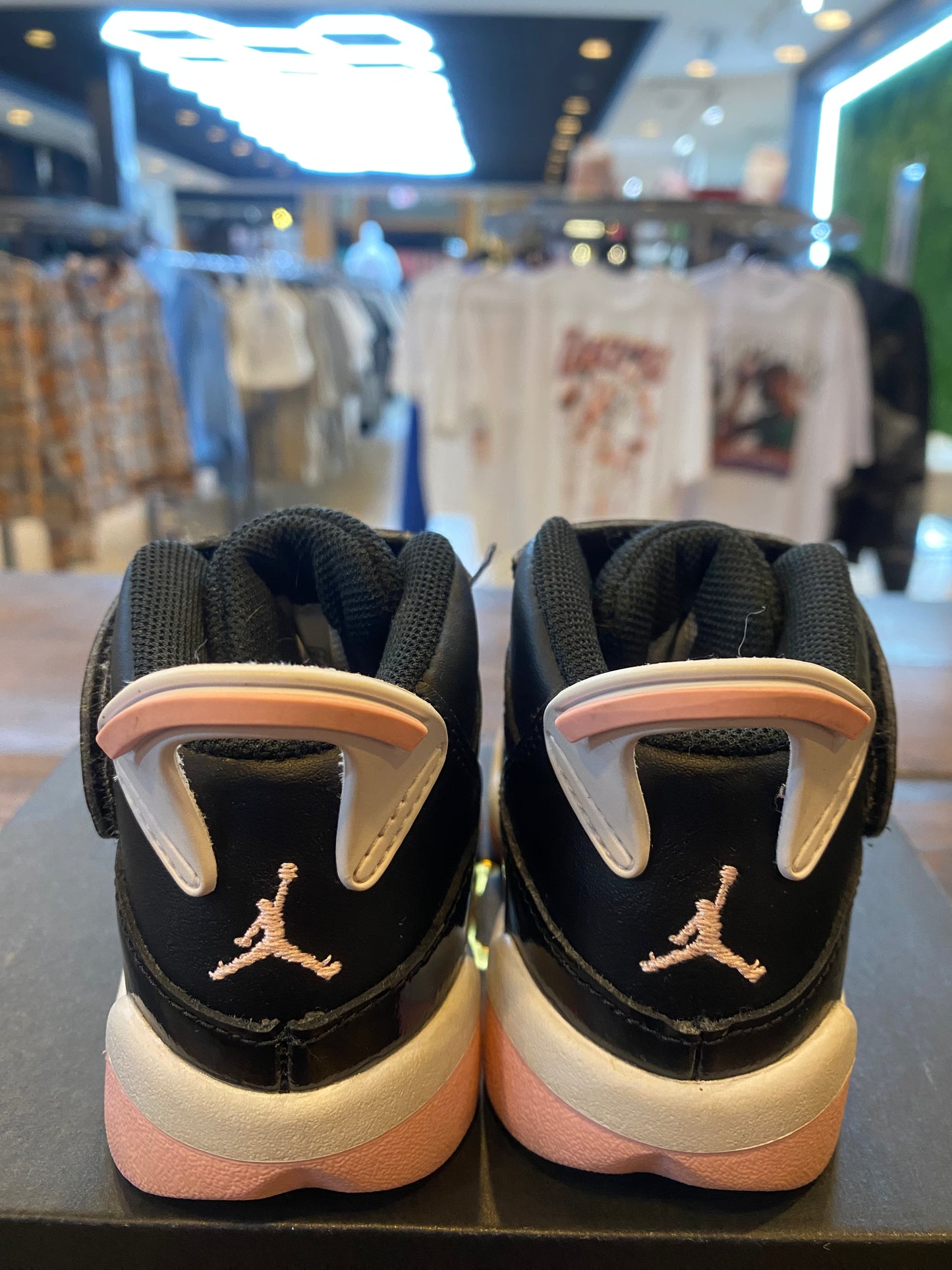 Jordan 6 Rings TD Black Arctic Punch PRE OWNED