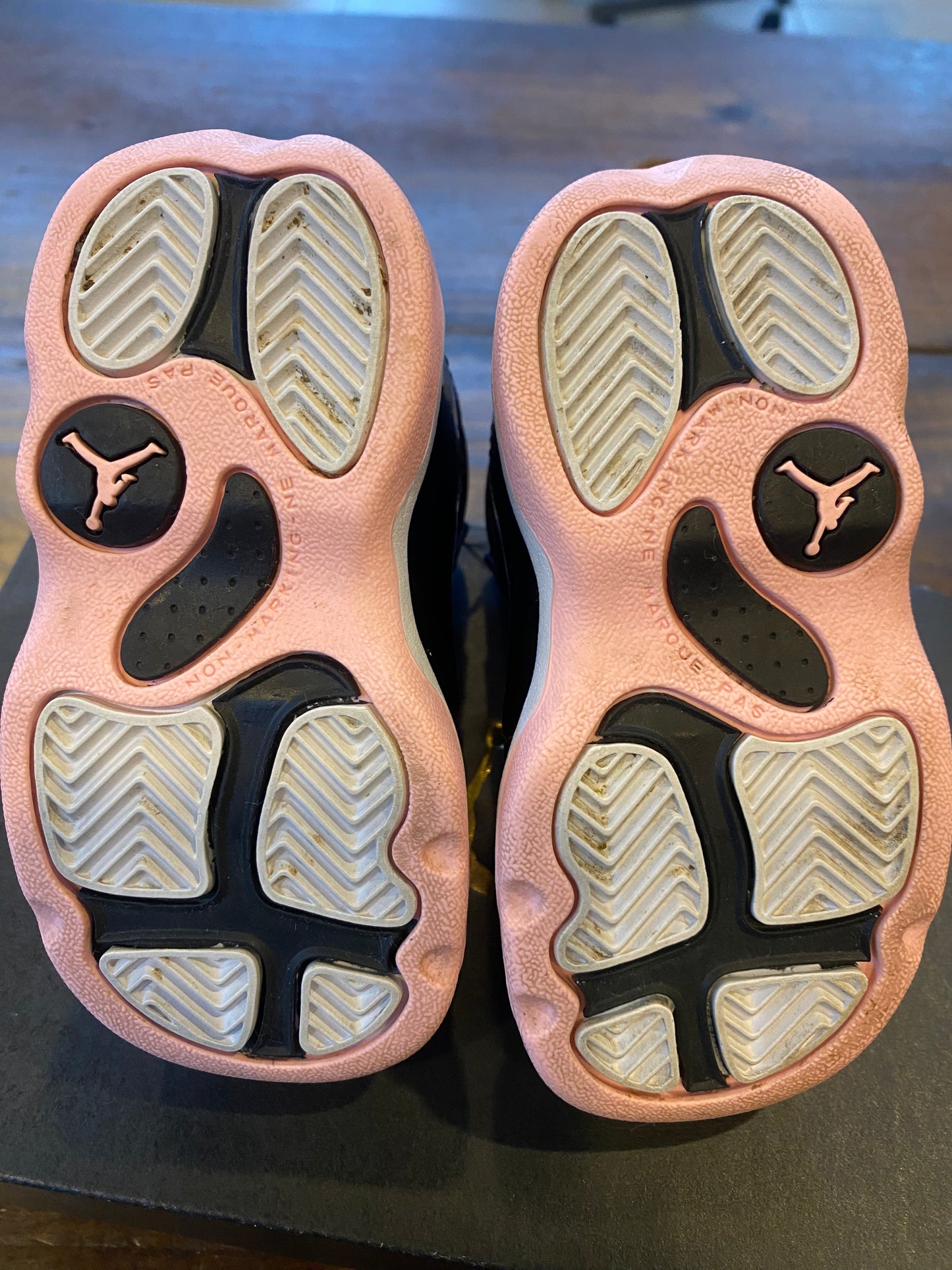 Jordan 6 Rings TD Black Arctic Punch PRE OWNED