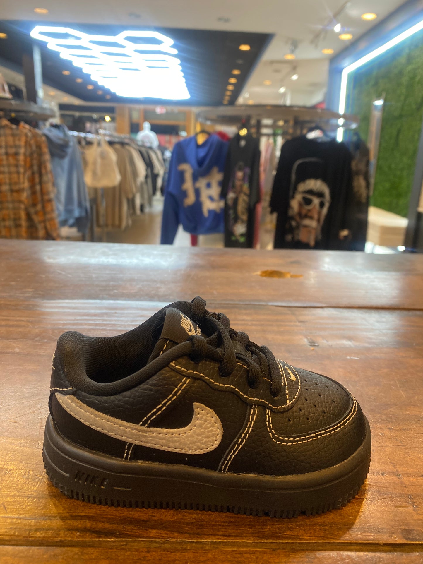 Air Force 1 Low TD Black Grey PRE OWNED