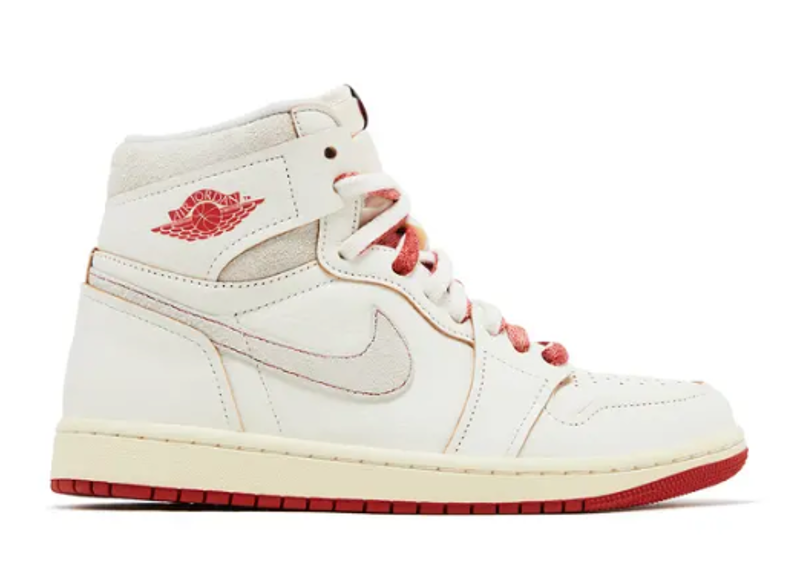 Wmns Jordan 1 Retro High OG Sail Cinnabar PRE OWNED