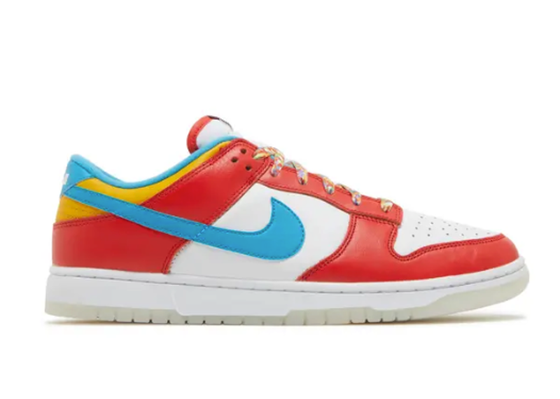 Le Bron James X Fruity Pebbles X Dunk Low PRE OWNED