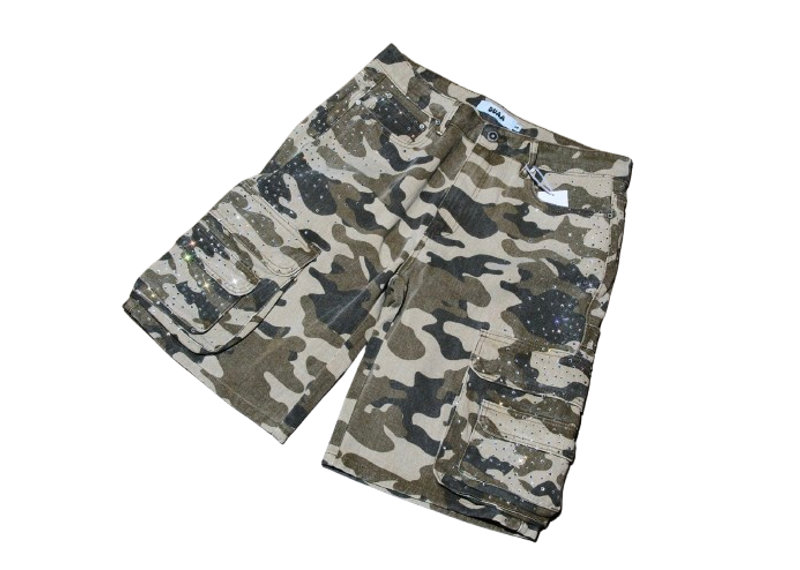 CREATIVE GREEN CAMO CARGO