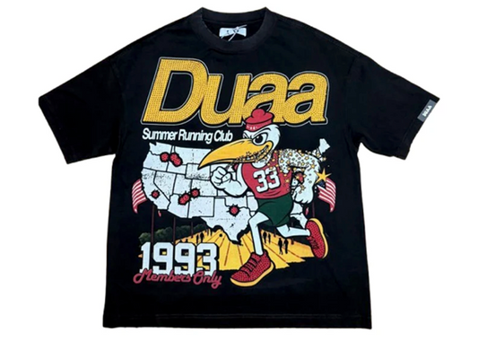 DUAA SPRINT BLK TEE SHIRT (SPRINT)