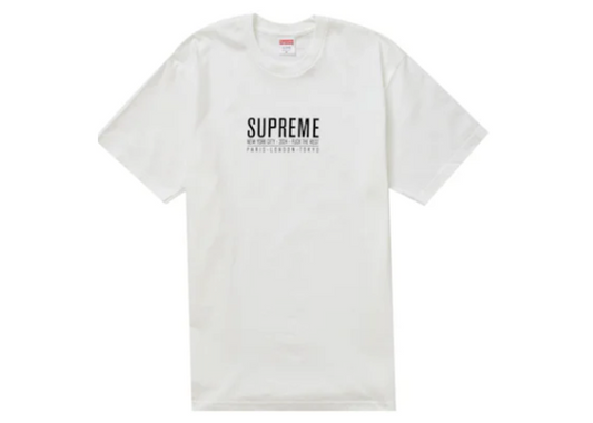 Supreme Paris Tee White