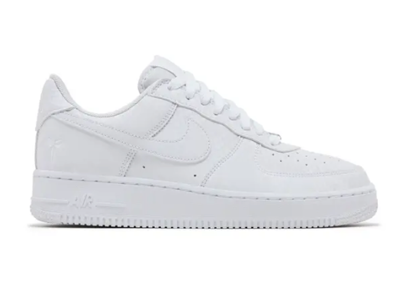Kobe Bryant X Air Force 1 Low Forever White
