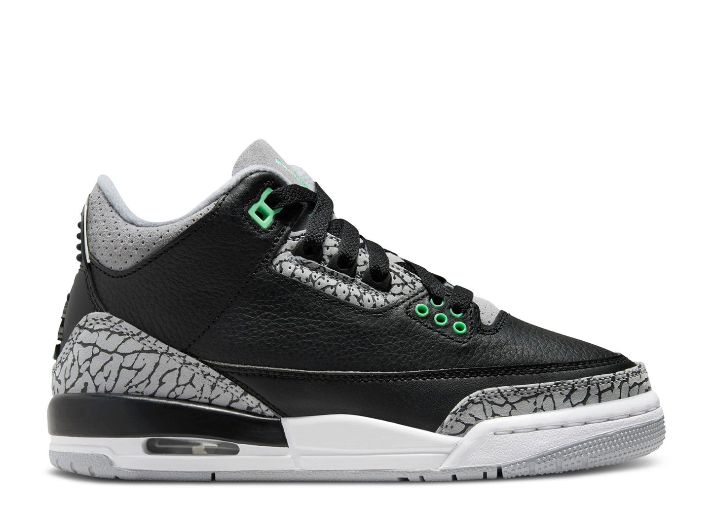 Air Jordan 3 Retro GS Green Glow