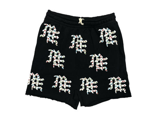 Black ME Logo Shorts