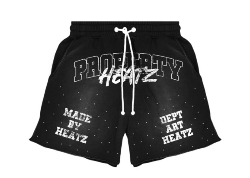 HEATZ University Dept Rhinestone Shorts