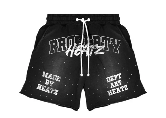 HEATZ University Dept Rhinestone Shorts