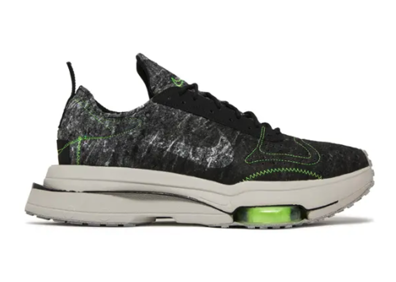 Air Zoom Type M 2 Z 2 Recycled Wool Pack Black Electric Green PRE OWNED