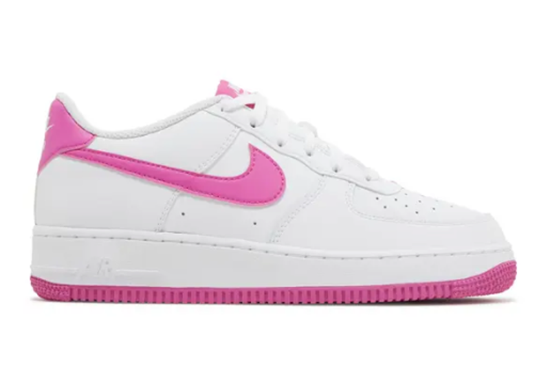 Air Force 1 GS White Laser Fuchsia PRE OWNED