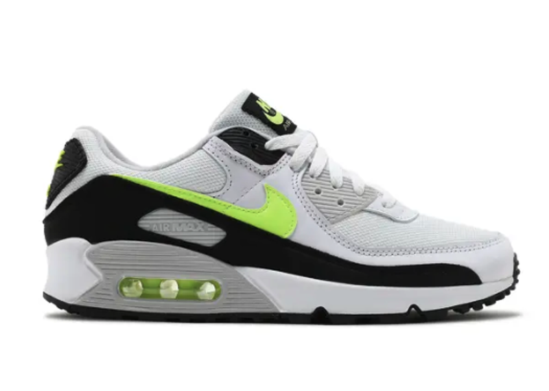 Air Max 90 White Hot Lime PRE OWNED