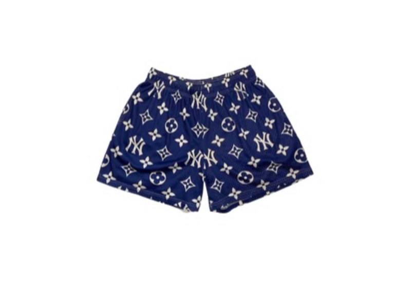 Blue NY Mesh Shorts