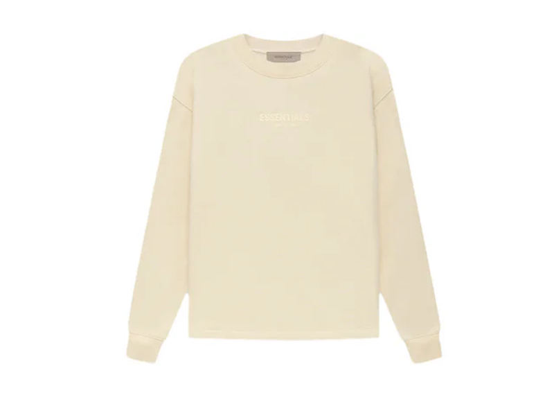 Fear of God Essentials Relaxed Crewneck Egg Shell