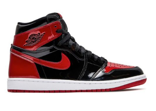 Air Jordan 1 Retro High OG Patent Bred PRE-OWNED