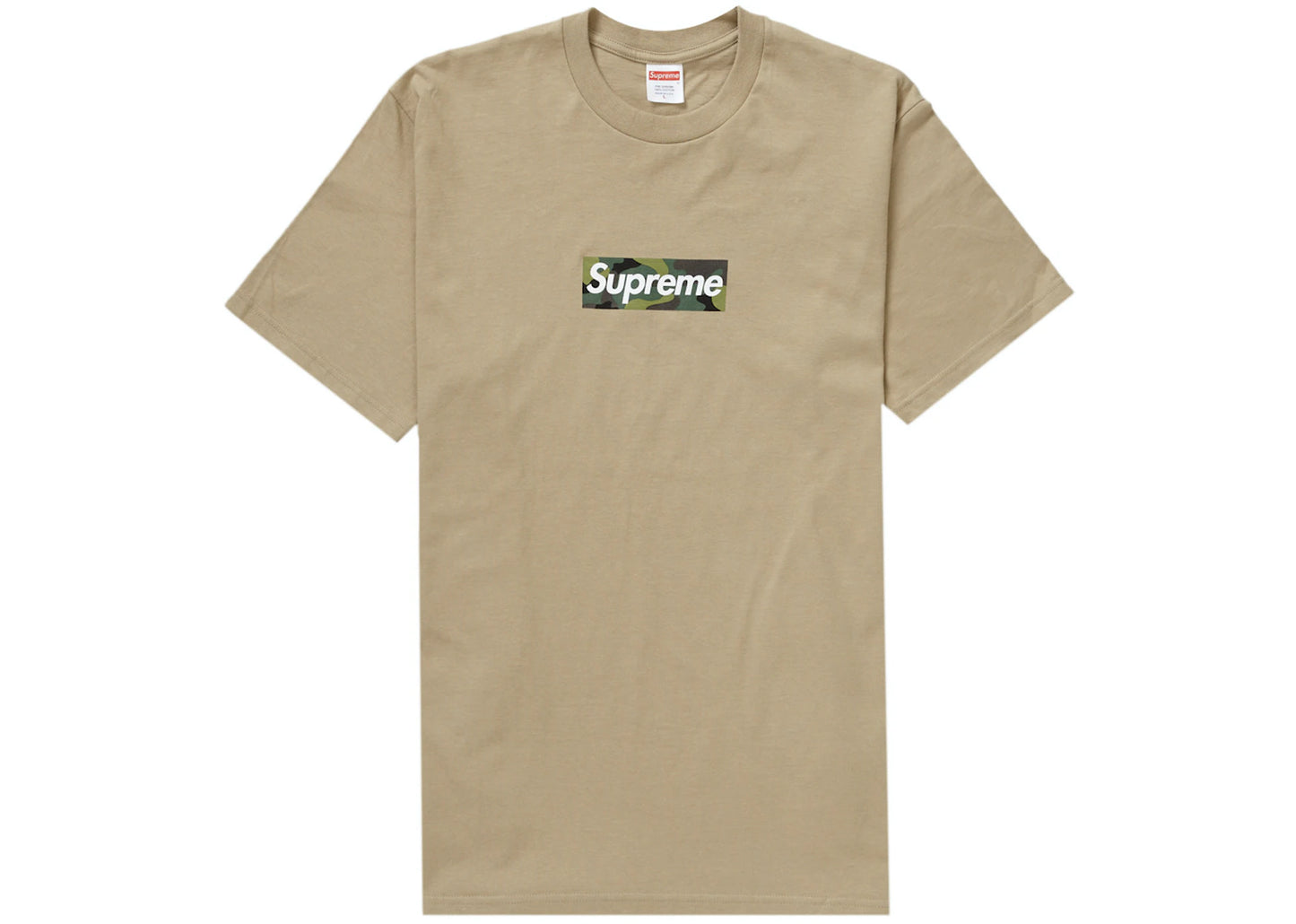 Supreme Box Logo Tee (FW23) Khaki