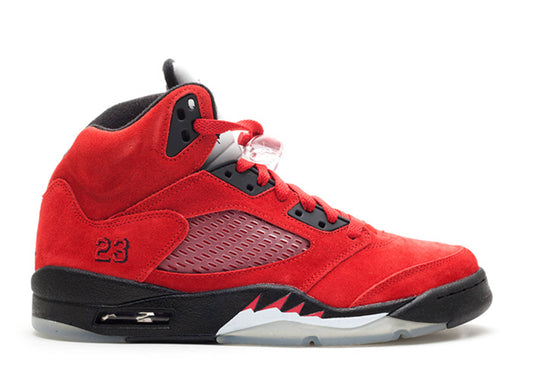 Air Jordan 5 Retro Raging Bull Red Suede