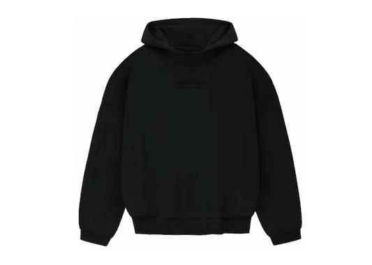 Fear of God Essentials Hoodie Jet Black