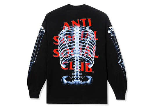 ASSC Bones Long Sleeve - Blk